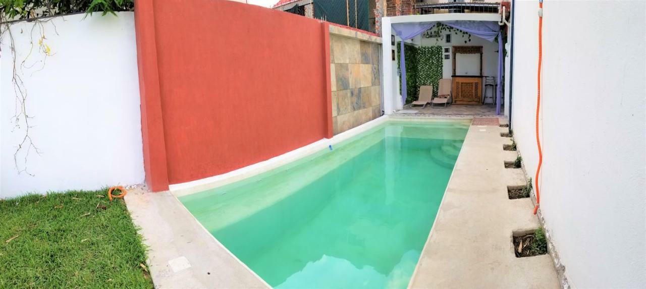 Casa Con Alberca Climatizada Privada Para 8 Personas Emiliano Zapata  外观 照片